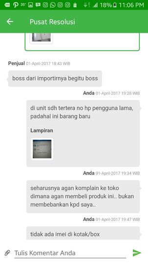 Curhatan Pengalaman Membeli Hp Di Tokopedia