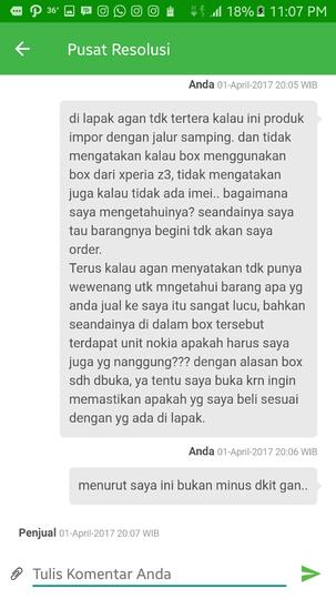 Curhatan Pengalaman Membeli Hp Di Tokopedia