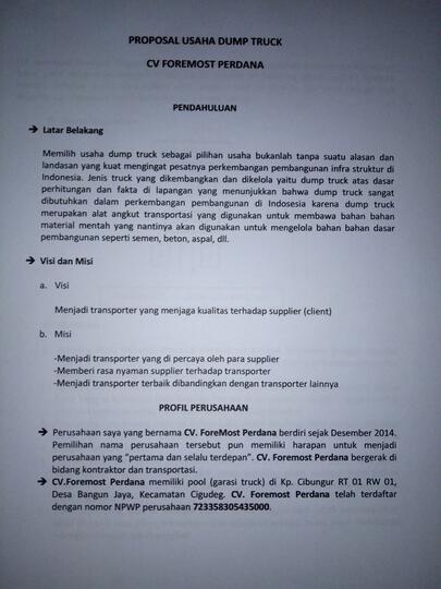need investor profit 10% per bulan