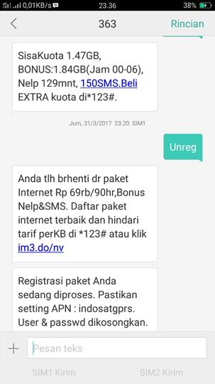 Indosat Amazing !!!! Pulsa Lenyap Dalam Waktu G Sampai 3 Menit