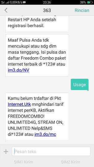 Indosat Amazing !!!! Pulsa Lenyap Dalam Waktu G Sampai 3 Menit