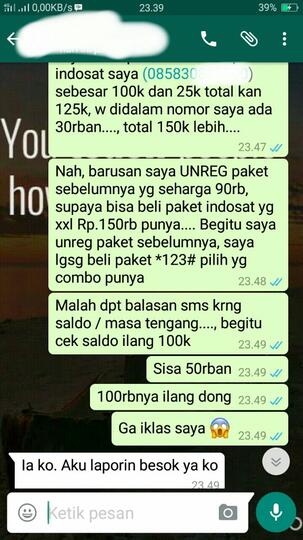 Indosat Amazing !!!! Pulsa Lenyap Dalam Waktu G Sampai 3 Menit
