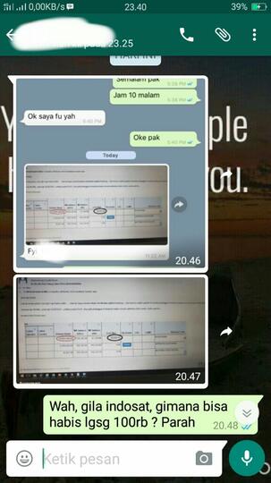 Indosat Amazing !!!! Pulsa Lenyap Dalam Waktu G Sampai 3 Menit