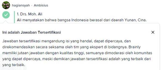Para ahli pada umumnya menyatakan bahwa nenek moyang bangsa indonesia berasal dari daerah ….