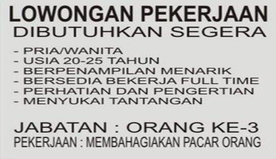 12 Iklan Lowongan Pekerjaan Kocak yang Bakal Bikin Pelamar Kerja Lebih Pilih Nganggur