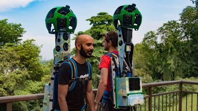 Ransel Kamera untuk Google Street View Ternyata Berat Banget Gan!