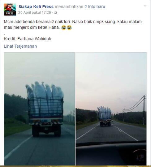 Gimana Kalau Tiba-Tiba di Tengah Jalan Kamu Ketemu Sama Puluhan "Pocong"