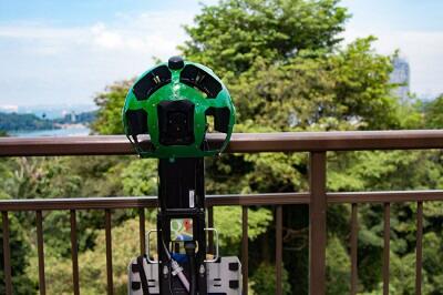 Ransel Kamera untuk Google Street View Ternyata Berat Banget Gan!