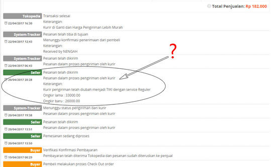 Buruknya system Tokopedia yang berakibat pemotongan saldo sepihak