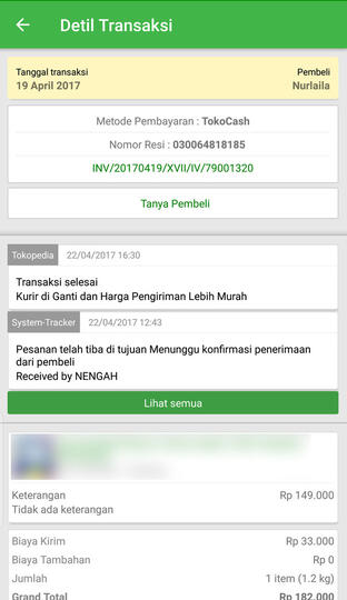 Buruknya system Tokopedia yang berakibat pemotongan saldo sepihak