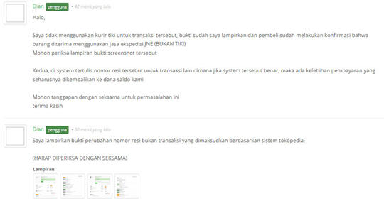 Buruknya system Tokopedia yang berakibat pemotongan saldo sepihak