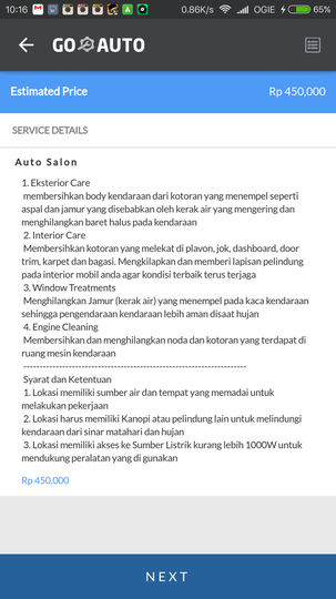 Kecewa sama layanan Go-Auto dari GoJek