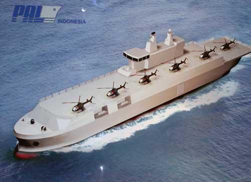 Inilah Calon Kapal Induk Indonesia Kita Tercinta Gan...