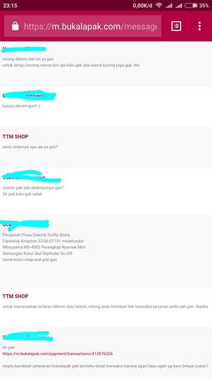 Ini Seller Goblok atau emang system bukalapak lagi Error?