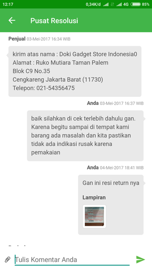 HELP!! SURAT TERBUKA u/ DOKI STORE www.doki.co.id COBA FITNAH LEWAT TOKOPEDIA