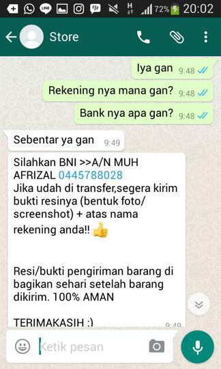 Surat terbuka Bagi Agan Penipu Dengan Akun @sponso_olahraga Di Instagram