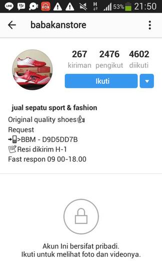 Surat terbuka Bagi Agan Penipu Dengan Akun @sponso_olahraga Di Instagram