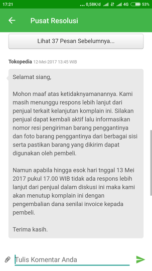 HELP!! SURAT TERBUKA u/ DOKI STORE www.doki.co.id COBA FITNAH LEWAT TOKOPEDIA
