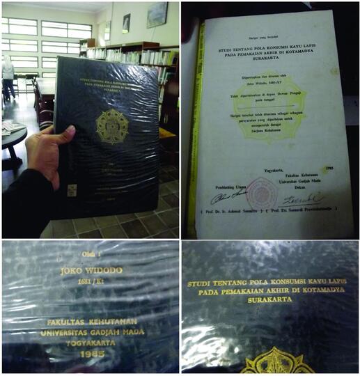 Ternyata Ini Lho Judul Skripsi Jokowi saat Kuliah di UGM