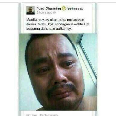 Status FB Yang Bisa Bikin Ente Ikut Sedih !