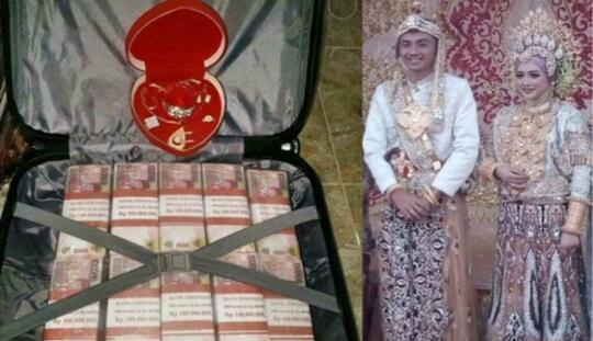 Kisah Pria yang Lamar Kekasihnya dengan Uang Rp 2 Miliar