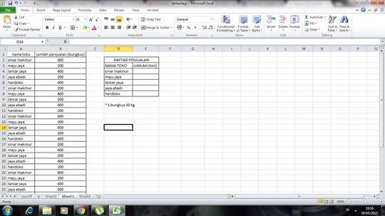 Formula Max Pada Program Excel Digunakan Untuk