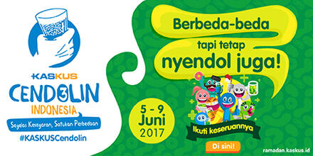 Segelas Kesegaran, Satukan Perbedaan dalam KASKUS Cendolin Indonesia 3!