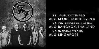 Foo Fighters Bakal Konser di Asia! Mau Nonton Gan?
