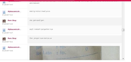 Kapok Beli Komik di Alphacomicshop