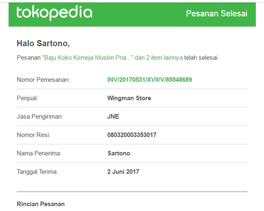 Merasa di Bohongi promo CashBack Tokopedia TOKOCASH
