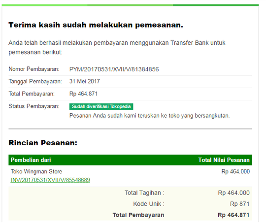 Merasa di Bohongi promo CashBack Tokopedia TOKOCASH
