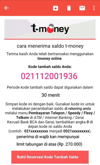 HATI HATI PENIPUAN BERKEDOK T-MONEY