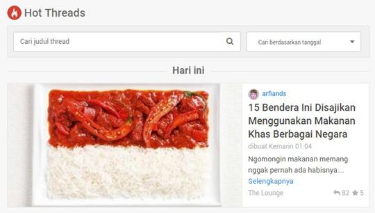 15 Bendera Ini Disajikan Menggunakan Makanan Khas Berbagai Negara