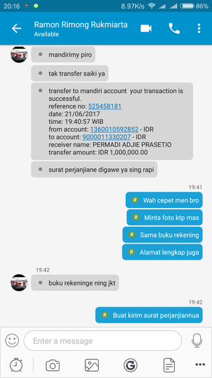 Investasi aman dan terpercaya 20% sebulan