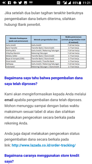Refund Lazada Over SLA