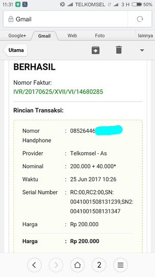 PROMO TOKOPEDIA Beli pulsa 200rb BONUS 40rb