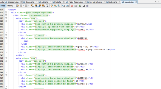 Template Nomor Antrian Excel