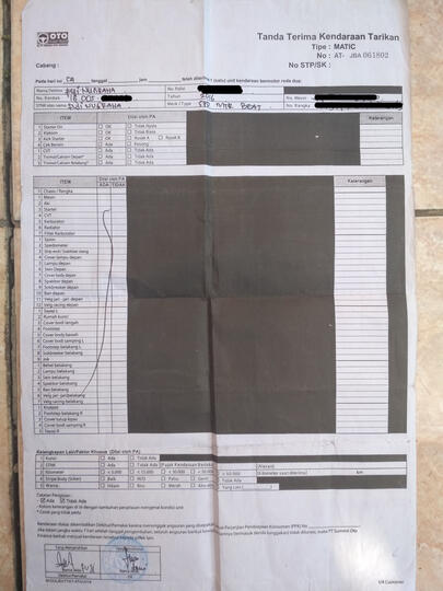 Surat Terbuka untuk OTO Finance (Kredit Motor)