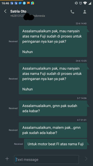Surat Terbuka untuk OTO Finance (Kredit Motor)