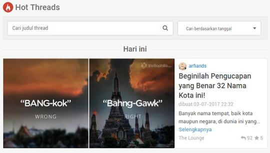 Beginilah Pengucapan yang Benar 32 Nama Kota ini!