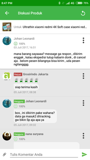 Surat Terbuka untuk Seller 'Grosirindo Jakarta' Tok*ped**