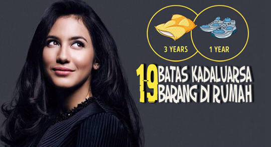 Ternyata 19 Barang di Rumah Ini Punya Waktu Kedaluwarsa