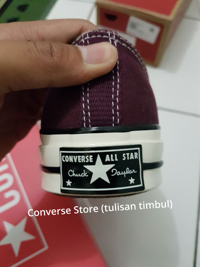 converse heel patch