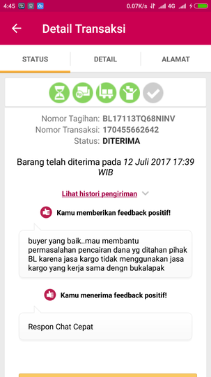 Kecewa Dengan Aplikasi BUKALAPAK