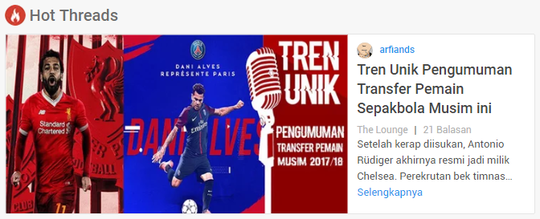 Tren Unik Pengumuman Transfer Pemain Sepakbola Musim ini