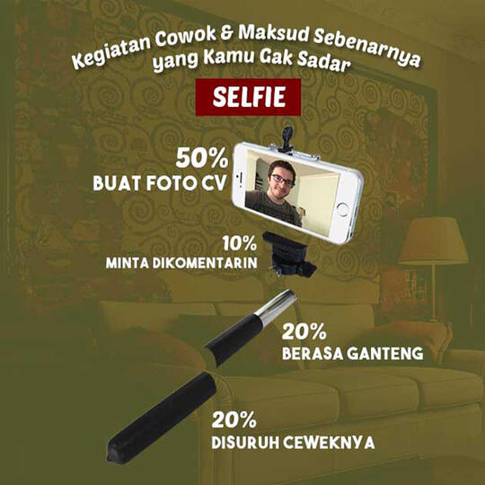 9 Kegiatan Cowok dan Maksud Sebenernya yang Cewek Gak Sadar