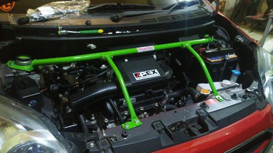 Strutbar,stabilizer,lower bar khusus Agya/Ayla,Mitsubishi Mirage and Fortuner