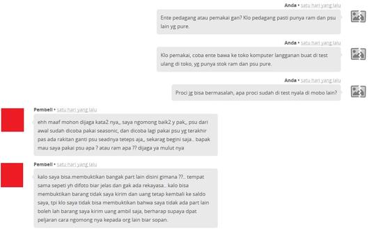Kekonyolan Pembeli di Pusat Resolusi Tokopedia