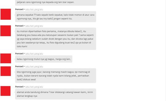 Kekonyolan Pembeli di Pusat Resolusi Tokopedia