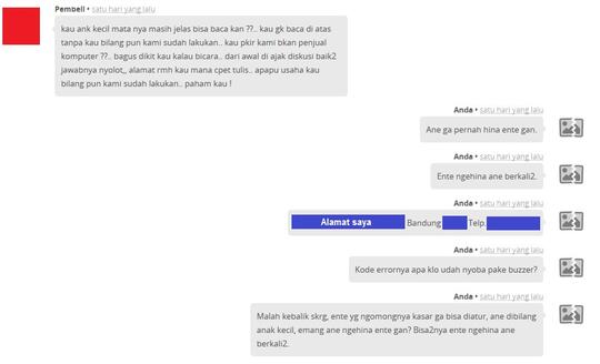 Kekonyolan Pembeli di Pusat Resolusi Tokopedia